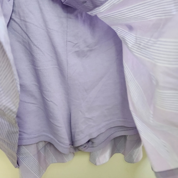 Women's Aerie Purple Boxer Skort Sz Medium - Picture 7 of 9